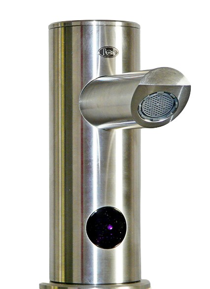 LOex Sens-Inox Samoa SAMES BA Edelstahl Sensorstandarmatur, Einrohrzulauf