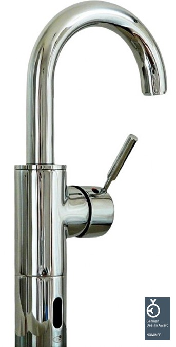 LOex iPuri SSW, Sensoreinhebelmischbatterie mit Schwenkauslauf 150 mm